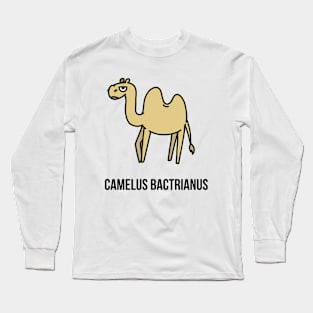 Camelus Bactrianus Camel being chill Long Sleeve T-Shirt